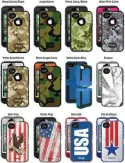 OtterBox Defender Case for iPhone 4/4S+Holster, Belt Clip, Screen Protector, NEW