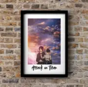 Attack on Titan / Levi x Hange graphic replica poster