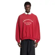 [WILLY CHAVARRIA] WILLY CHAVARRIA MAN RED SWEATSHIRTS Red