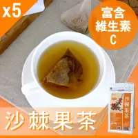 在飛比找momo購物網優惠-【Mr.Teago】沙棘果茶x5袋(3gx30包/袋)