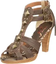 Jelly Beans 38-1827 Studded Gladiator, Braun, L 2E