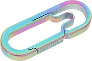 [JOINPAYA] Daily Use Carabiner Keychain Titanium Alloy Key Ring Holder Waist Buckle