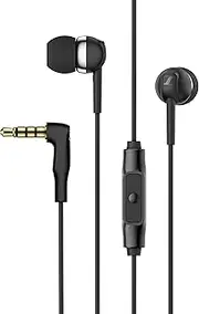 Sennheiser CX 80S in-Ear Headphones with in-Line One Button Remote - Black