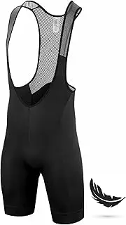 [Przewalski] Men's Pro Competitive Cycling Bib Shorts 4D Padded Lightweight Bike Biking Pants