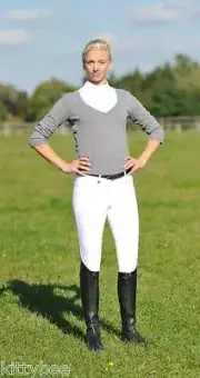 BUSSE Showing breeches "Baccarat" * Ladies * NEW!! Sz. 26 L Crystals!