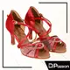 D.Passion x 美佳莉舞鞋 11052 紅緞 2.8吋 拉丁鞋