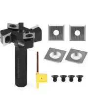 CNC Spoilboard Surfacing Router Bit 1/2" Shank Slab Flattening Wood Planing Tool