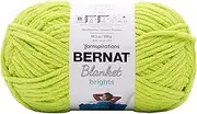 [Bernat] Yarn Blanket Brght, Bright Lime