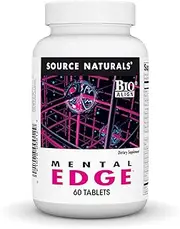 Source Naturals Mental Edge - Brain Boosting Supplement - 60 Tablets
