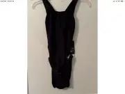Speedo Team Black Pro LT Swimsuit Size 26 New With Tags Free $15 Cap