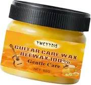 Perfeclan Beeswax Polish Cleaner Instrument Maintenance Polish Wood Seasoning Beewax Care Beeswax for Guitar Cello Musical Instruments