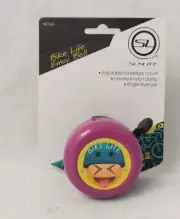 SunLite 54mm Alloy Ringer Purple Emoji Bell-NEW