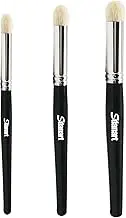 Sdanart Drybrush Set Hobby Drybrush Paint Brush,Detail Paint Brush Set,3 pcs Professional Art and Advanced Acrylic Paint Brushes for Tabletop&Wargames Miniature Watercolor Oil Painting,Model