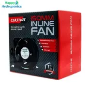 Hydroponics Cultiv8 Inline Axial Fan 100mm | 150mm for Grow Tent & Ventilation