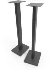 [Kanto] ST34 Universal Bookshelf Speaker Floor Stand 34 inch in Black, Pair