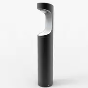 SETH Exterior LED Bollard Light Black 9W 3000K IP54 500mm - SETH3
