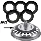 5Pc Replacement Rubber Seal For Franke Strainer Plug Washer Kitchen Sink Part