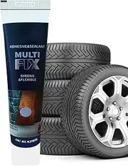 Tire Glue,Instant Tire Adhesive | Black Car Tire Repair Glue Rubber Strong Adhesive Bonding for Sidewall Gash Instant Glue for 50ml