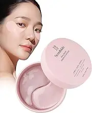 SeoulSkin Snail Mucin Under Eye Patches (32 Pcs) – Eye Patches for Dark Circles, Puffy Eyes, Hydrates & Repairs with Niacinamide & Hyaluronic Acid – Paraben-Free, Sulphate-Free, Cruelty-Free