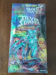 1992 Comic Images Silver Surfer Galaxy Prism Sealed Trading Card Box Marvel