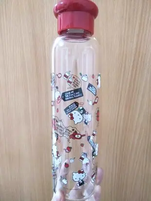凱蒂貓 耐熱破璃水壺 耐熱玻璃水瓶 環保水壺 Hello Kitty 三麗鷗