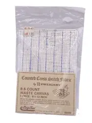 Zweigart Waste Canvas 8.5 Count 6"x12" New Sealed Package