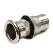 Chaparral Boat Ice Chest Drain 34.00325 | 1 Inch Stainless Steel