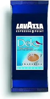 [Lavazza] Decaffeinated DEK Espresso Point Cartridges (50 Single-Serve Coffee Capsules & Pods