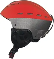 Outanaya Ski Helmet for Men Women Snowboard Helmet Vents and Detachable Ear Padding Comfortable Fit for Skating and Skiing Red