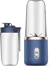 Portable Blender for Smoothies and Shakes - Personal Size Blender Juicer USB Rechargeable | 6 Blades Fruit Mixer Juicer Blender Cup for Camping Travel Gym Kitchen Puchen