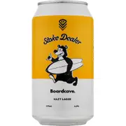 Black Hops Stoke Dealer Hazy Lager Can 375mL