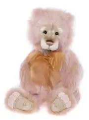 Charlie Bears – Sunset | 2023 Long Plush Pink Teddy Bear Collectable Toy