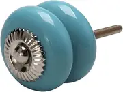 Ceramic Knob,Cabinet,Furniture Pull Handles,Door Pull,Drawer Pull Handle,Ceramic Knobs Vintage Round Knob Drawer Pull Handle Furniture Cabinet Cupboard Wardrobe Dresser Door Decorative Replacement Bl