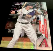 2020 Topps Chrome Arizona Diamondbacks Christian Walker Xfractor Insert