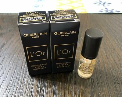 2x Guerlain L'Or Radiance Concentrate With Pure Gold MakeUp Base