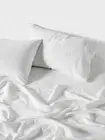 Linen House Nimes Flat Sheet (White) - King