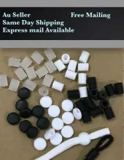 50x Elastic Cord Locks for face mask DIY Silicone Stopper SAME DAY MAILING