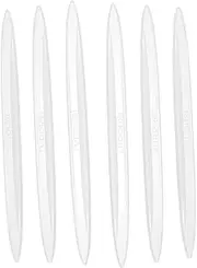 LALOCAPEYO 6PCS Car Side Door Edge Protector Protective Strip, Scrape Guard Bumper Guards Handle Cover Sticker for Vehicle Truck SUV RV (Transparent)
