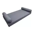 *COVER ONLY*-Style 5 Daybed Mattress Bolster Pillow Covers Knife Edge Twin-AD001