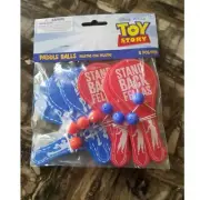 Toy Story Set of 8 paddle balls party favors