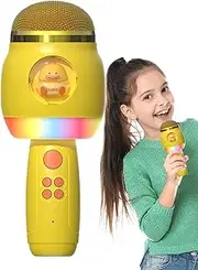 Microphone Machine, Kids Karaoke Toy, Portable Singing Supplies, Fun and Safety to Use, Can Use It Long Time Not Easy to Break 8cm for Children