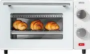 Silva Homeline MB 9500 440103 Minibackofen, 100-230° C regelbar, inklusive Backblech, Grillrost und Zange, 650 W, 230 V