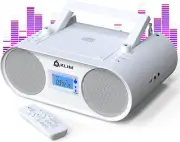 Boombox B4 CD Player Portable Audio System - New - AM/FM Radio with CD Player MP
