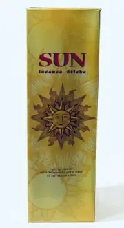 Sun Incense Sticks x 200 Box (HAND ROLLED) KAMINI
