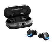 017 High Sound Quality Wireless Bluetooth Earphones with Dual in Ear Design