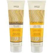Natural Look Anti - Frizz Shampoo & Conditioner 300ml Value Pack