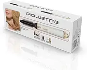 Rowenta CF3910 Hot Air Brush Curl Release | Rolling System for Easy Curls and Waves | Ceramic/Tourmaline Coating | 2 Temperature and Blower Settings, White