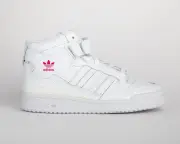 adidas Womens Forum Mid 'White Shock Pink'