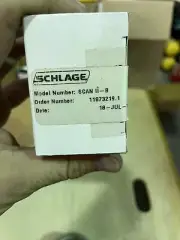 Schlage SCAN II-B PIR Motion Sensor, 12/24V (Black)
