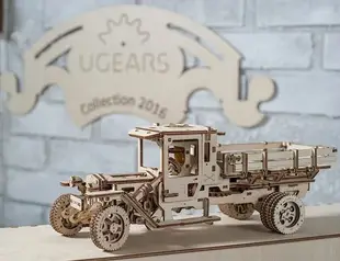 /Ugears/ 烏克蘭木製模型 四輪驅動卡車 Truck UGM-11